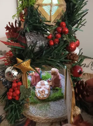 Albero di Natale con Presepe