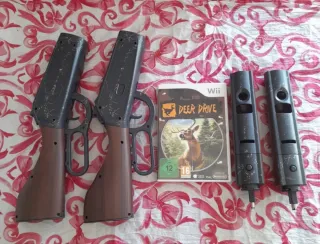 Juego PRECINTADO Wii Deer Drive+2 rifles NUEVOS
