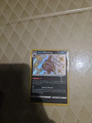 Galarian Weezing Carta Pokémon SV077/SV122 pokemon