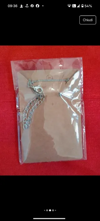 Parure collana e orecchini cuoricini