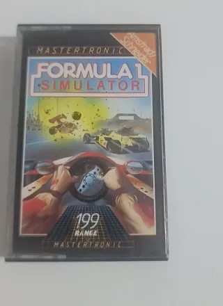 Juego Formula 1 Simulator Amstrad CPC 464