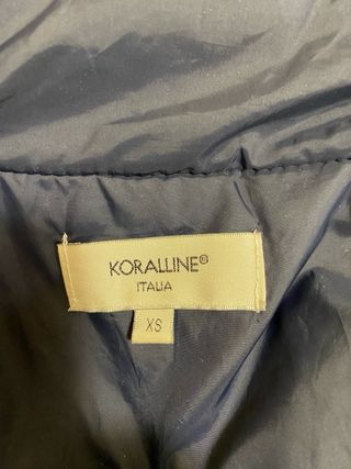 Giacca Koralline blu taglia XS