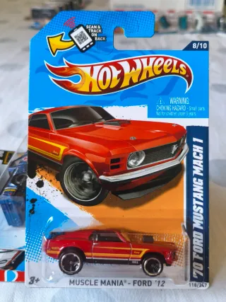 Hot Wheels - '70 Ford Mustang Mach 1 - MuscleMania