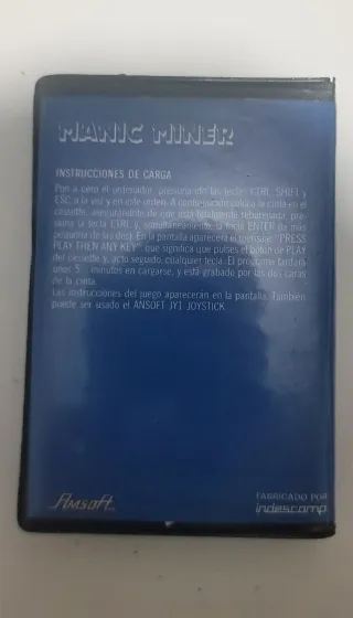 Juego Manic Miner para Amstrad CPC464