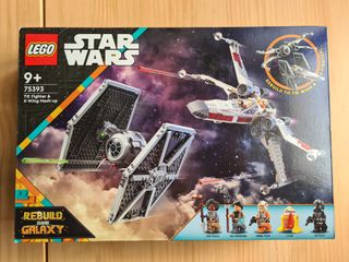 LEGO 75393 Star Wars Caccia TIE e Ala-X. SIGILLATO