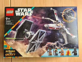 LEGO 75393 Star Wars Caccia TIE e Ala-X. SIGILLATO