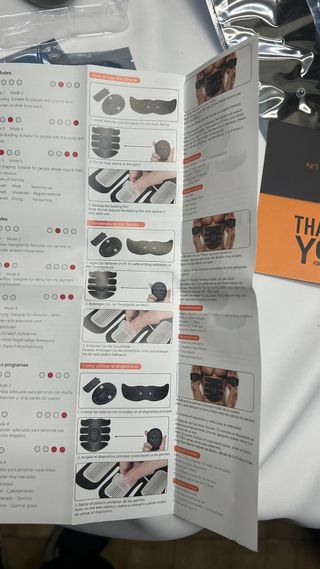 Electroestimulador Muscular iThrough ABS Nuevo