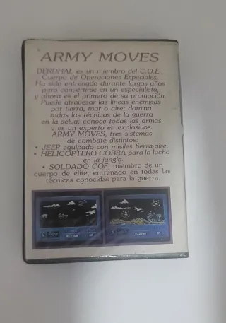 Juego Army Moves para Amstrad CPC464
