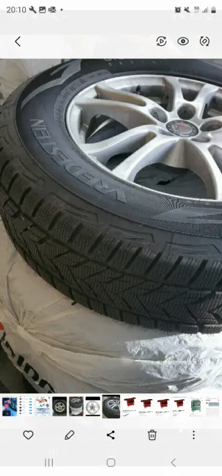 4 Neumáticos de invierno con llantas VREDESTEIN