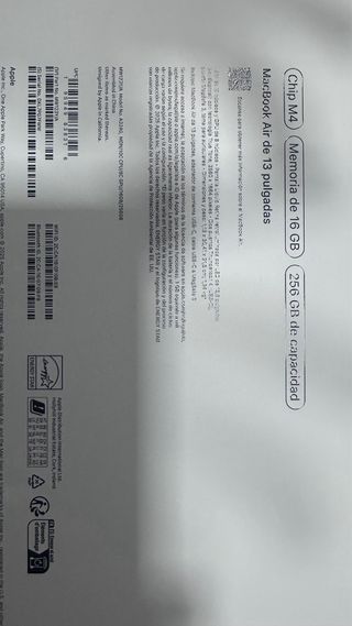MacBook Air 13 M4 16GB 256GB Media noche