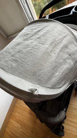 Carro bebé Hauck Trío 3 en 1 gris