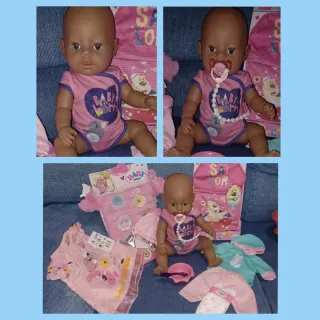 Lote Muñeca Baby Born 43 cm SIN usar