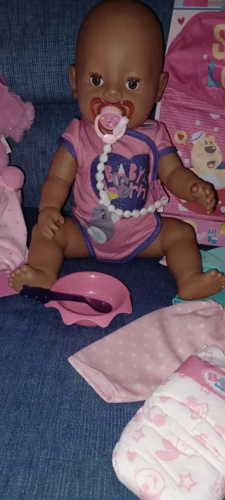 Lote Muñeca Baby Born 43 cm SIN usar