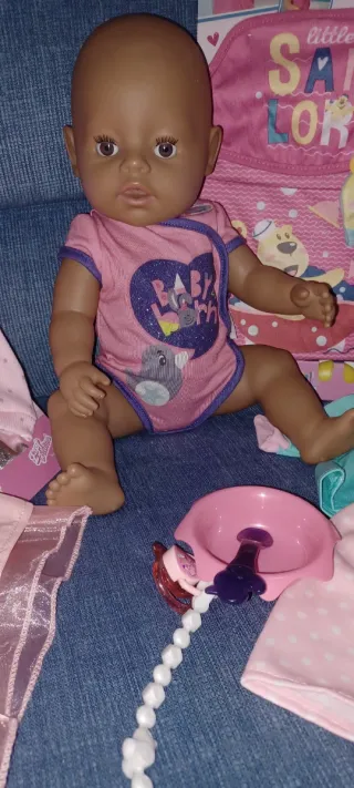 Lote Muñeca Baby Born 43 cm SIN usar