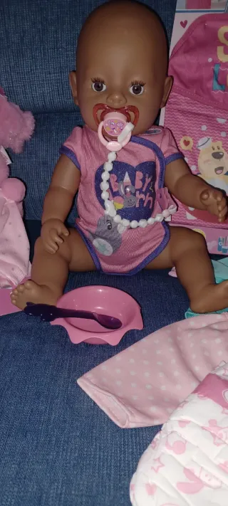 Lote Muñeca Baby Born 43 cm SIN usar