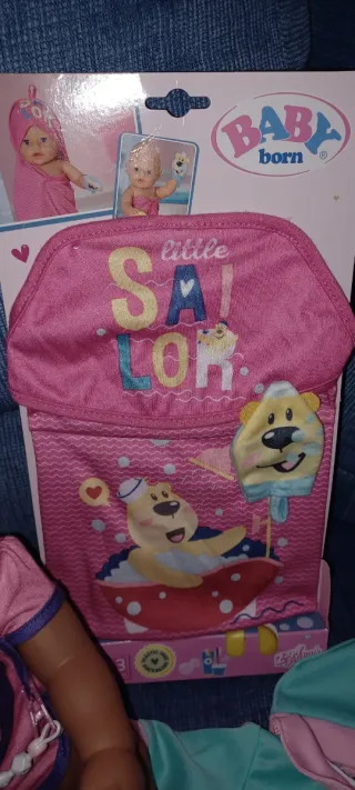 Lote Muñeca Baby Born 43 cm SIN usar