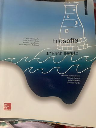 LA - Filosofia 1 Bachillerato. Libro alumno