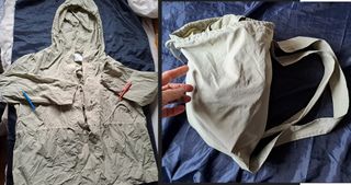 ORIGINAL impermeable - mochila CAQUI unisex Nuevo