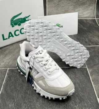 Zapatillas Lacoste Blancas y Verdes