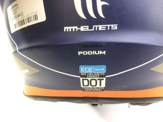 casco integral mt helmets podium