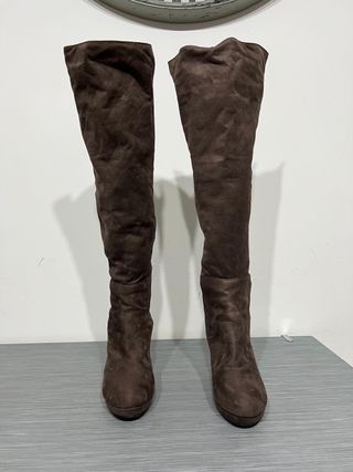 Stivali donna marroni n.39