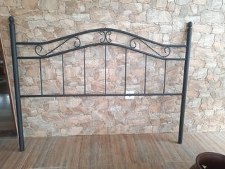 Cabecero 1,50 cm hierro forjado