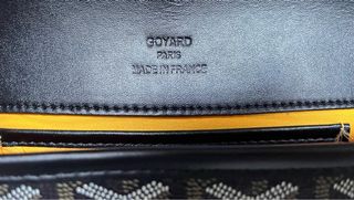 Bandolera Goyard Beige y Negra