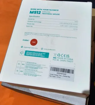 Mouse Trackball Nulea Ergonomico Wireless