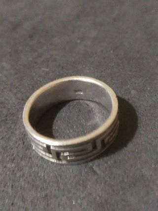 Anillo de Plata greca