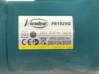 fresadora virutex fr192vg