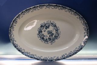 Antigua vajilla Terre de Fer. HB & Cie. Loza mayólica.