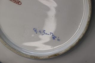 Fuente, plato diseño de Marcel Sandoz para Theodore Haviland (Limoges, Francia).