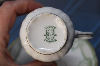 Servicios de café Limoges W.G. Co. (William Guerin & Co), circa 1910.