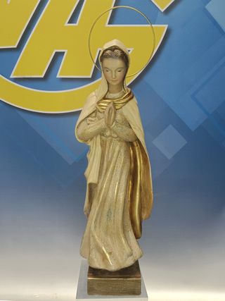 Figura de resina LA VIRGEN MILAGROSA, 40 cm