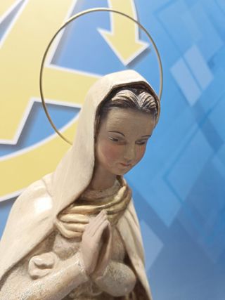 Figura de resina LA VIRGEN MILAGROSA, 40 cm