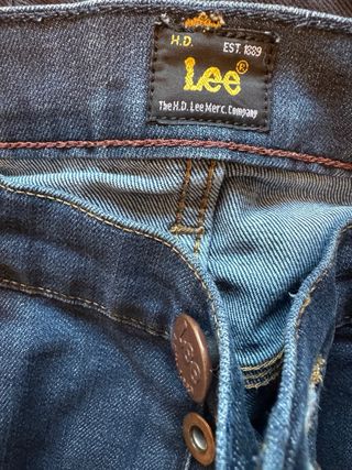 Pantalones vaqueros Lee azules