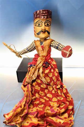 Títere de hilos de Rajastán, “Kathputli”.