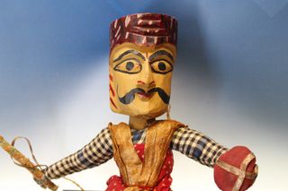 Títere de hilos de Rajastán, “Kathputli”.
