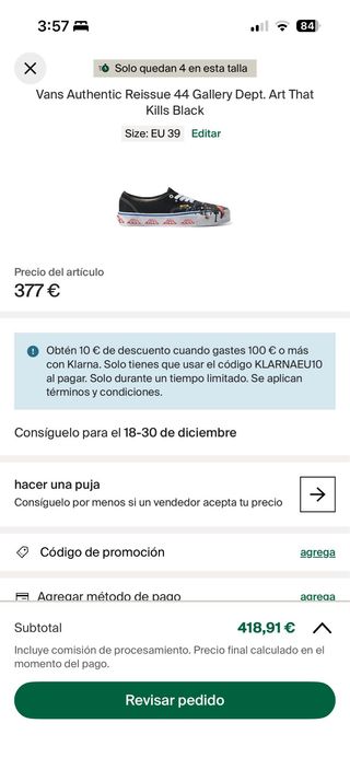 Vans Authentic x Gallery Dept. Pintura