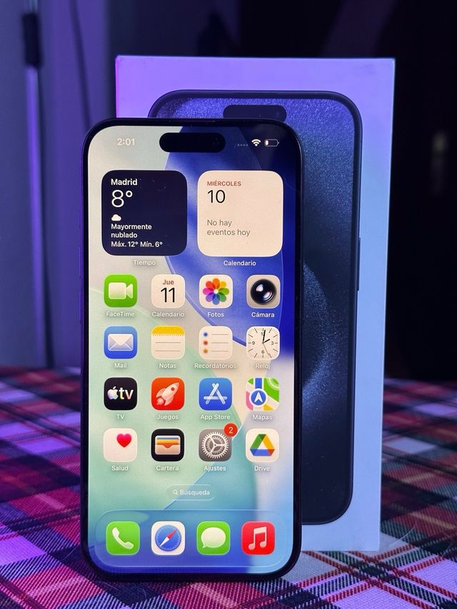 iPhone 15 Pro 256GB 88% batería