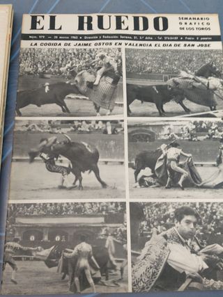Tauromaquia. Revista El Ruedo 1963.
