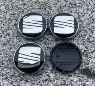 TAPAS BUJE CENTRO RUEDA SEAT LEÓN IBIZA CUPRA 56mm