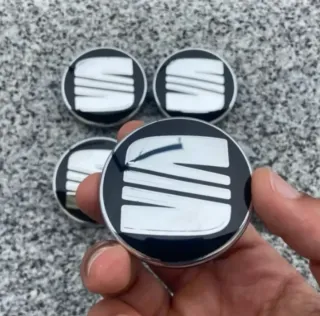 TAPAS BUJE CENTRO RUEDA SEAT LEÓN IBIZA CUPRA 56mm