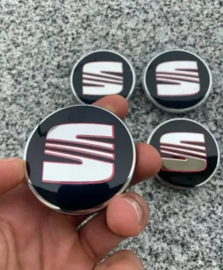 4 TAPAS RUEDA LLANTA SEAT LEON MK1 IBIZA 6L CUPRA