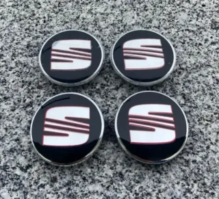 4 TAPAS RUEDA LLANTA SEAT LEON MK1 IBIZA 6L CUPRA