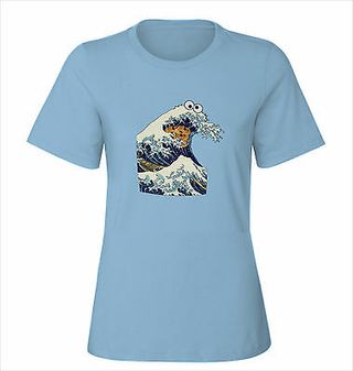 CAMISETA ola kawawa monstruo las galletas  -TALLA S M L XL XXL XXXL SIZE nueva