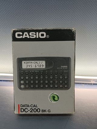 Calculadora Científica CASIO data-cal DC-200-BK-G