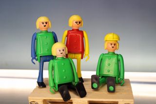 Airgam Boy. Familia de rubios.