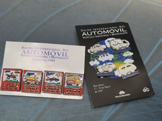 Lote pin 8 Pins del Salón Internacional del Automóvil de Barcelona. 1995 + 1997 Edición Limitada.