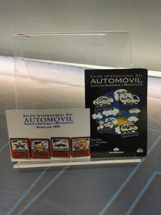 Lote pin 8 Pins del Salón Internacional del Automóvil de Barcelona. 1995 + 1997 Edición Limitada.
